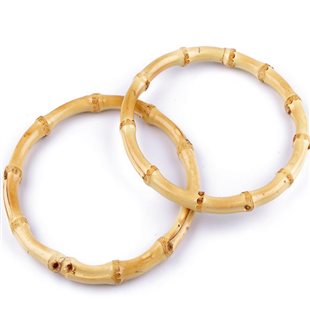 Bambusové rúčky - kruh 14cm